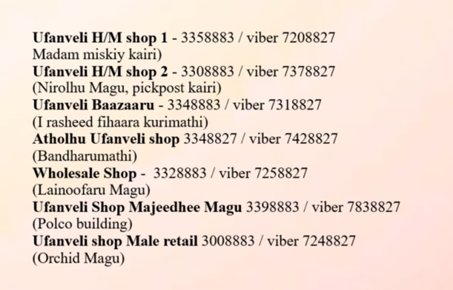 Ufanveli numbers Ufanveli numbers